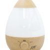 Ultrasonic Humidifier with Fragrance Diffuser (Wood Grain)