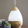 Ultrasonic Humidifier with Fragrance Diffuser (Wood Grain)