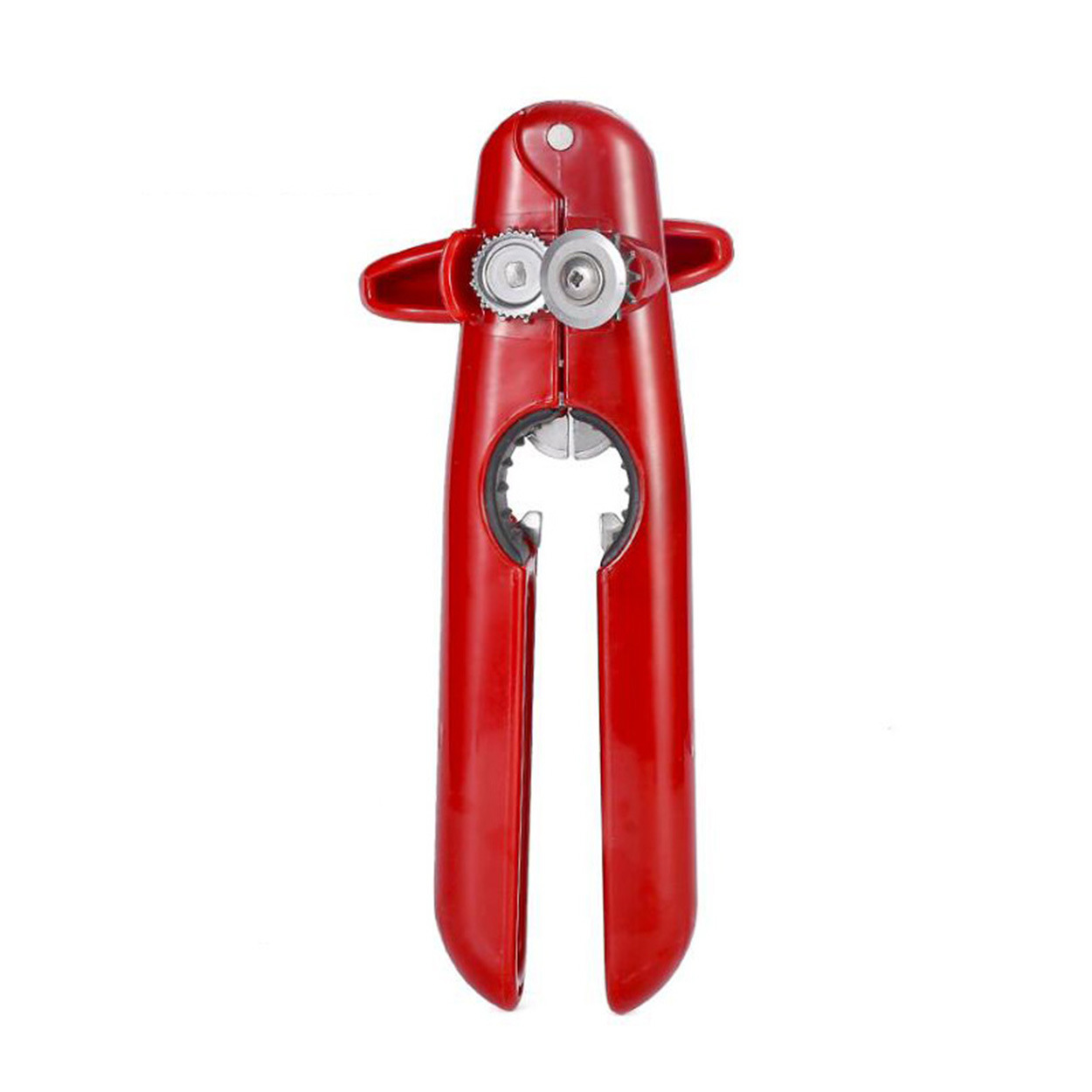 Shop for Can Opener Manual with Ergonomic Grip Handle Food Grade Stainless  Steel Multi-Function Can Opener with Beer Bottle Opener and Cap Gripper at  Wholesale Price on