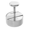 304 Stainless Steel Meat Pie Mold Burger Press Meat Pie Mold Kitchen Handy Tool - B-14*4.5*14cm