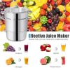 Home Creative Ideal Choice Stainless Steel Fruit Juicer Steamer - Silver - Stainless steel