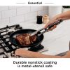 Foodi‚Ñ¢ NeverStick‚Ñ¢ Essential 14-Piece Cookware Set, guaranteed to never stick - black