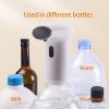 1pc Smart Wine Machine; Mini Multi-Functional Decanter; Water Dispenser; Food Grade Automatic Wine Filter - White