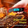 Outdoor BBQ Accurate LED Instant Read Waterproof Food Meat Electronic Digital Kitchen Thermometer - red