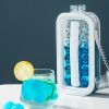 1pc Ice Ball Maker Kettle Kitchen Bar Accessories Gadgets Creative Ice Cube Mold 2 In 1 Multifunctional Container Pot - White