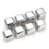 Stainless Steel Ice Cubes Reusable Chilling Stones For Whiskey Wine Keep Your Drink Cold Longer Chilling Party Bar Tool - United States - 1pc