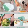 Kitchen Silicone Cooking Tool Utensil Set  - Gray - 11pcs