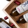 Vertical Z wine rack/wine rack wall mounted/Solid wood wine rack /Home wine rack/Living room wine rack - as Pic