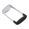 Potato masher manual stainless steel masher masher kitchen gadget - silver