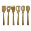 Oceanstar 7 Piece Bamboo Cooking Utensil Set - KT1279