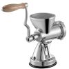 Multifunctional Crank Meat Grinder Manual 304 Stainless Steel Hand Operated Meat Grinder  - Silver - 9.6"