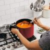 Foodi‚Ñ¢ NeverStick‚Ñ¢ Essential 14-Piece Cookware Set, guaranteed to never stick - red