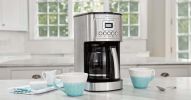 14 Cup Programmable Coffeemaker, Silver - Silver