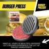 Hamburger Press Maker Nonstick Patty Mold Meat Beef Pork Lamb Veggie Aluminum Burger Press Maker for Picnic BBQ - aluminun alloy