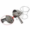 Pancake Batter Dispenser Mixer Stainless Steel Funnel Design with Stand Rack 1000 ML Waffle Batter Dispenser Pancake Maker Cooking Baking Tools - stai