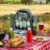 Outdoor Travel Picnic Backpack Set with Cutlery Kit  - Green - Camping Supplies