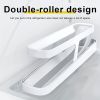 1pc Rolling Refrigerator Egg Dispenser, Space-Saving Holder For Fridge Storage Anti-fall Egg Tray, Egg Rack Tray For Refrigerator, Kitchen Supplies -