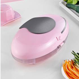 Household Kitchen Shredded Potatoes Shredder (Color: Pink)